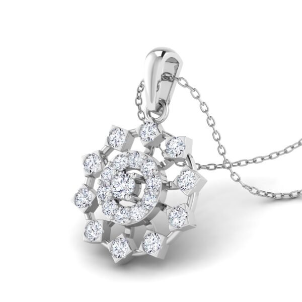 Home 16 Lab grown diamond pendant
