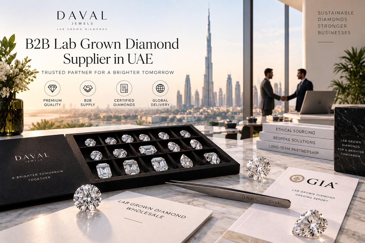 B2B Lab Grown Diamond Supplier UAE: Complete Guide