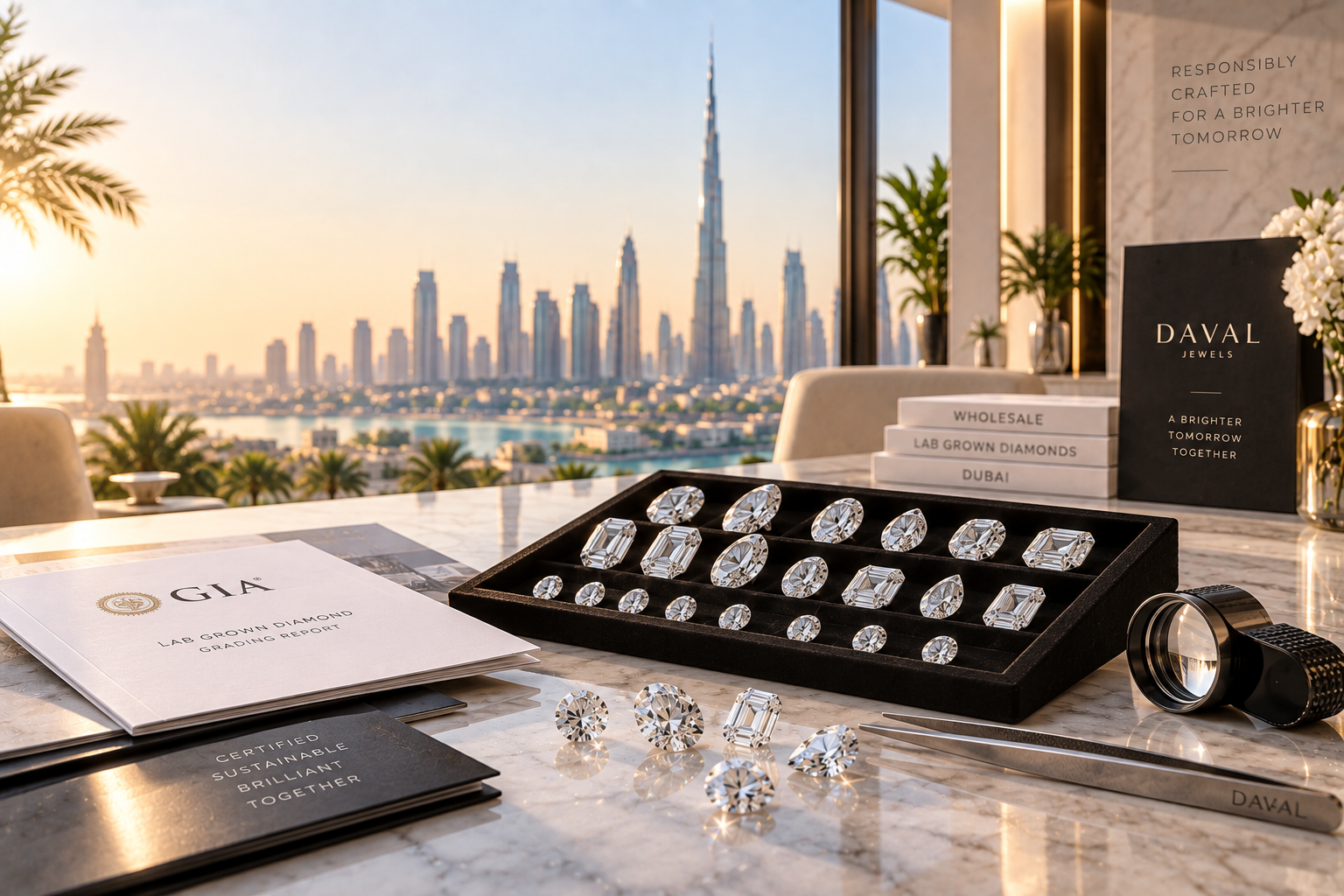 lab grown diamond suppliers dubai