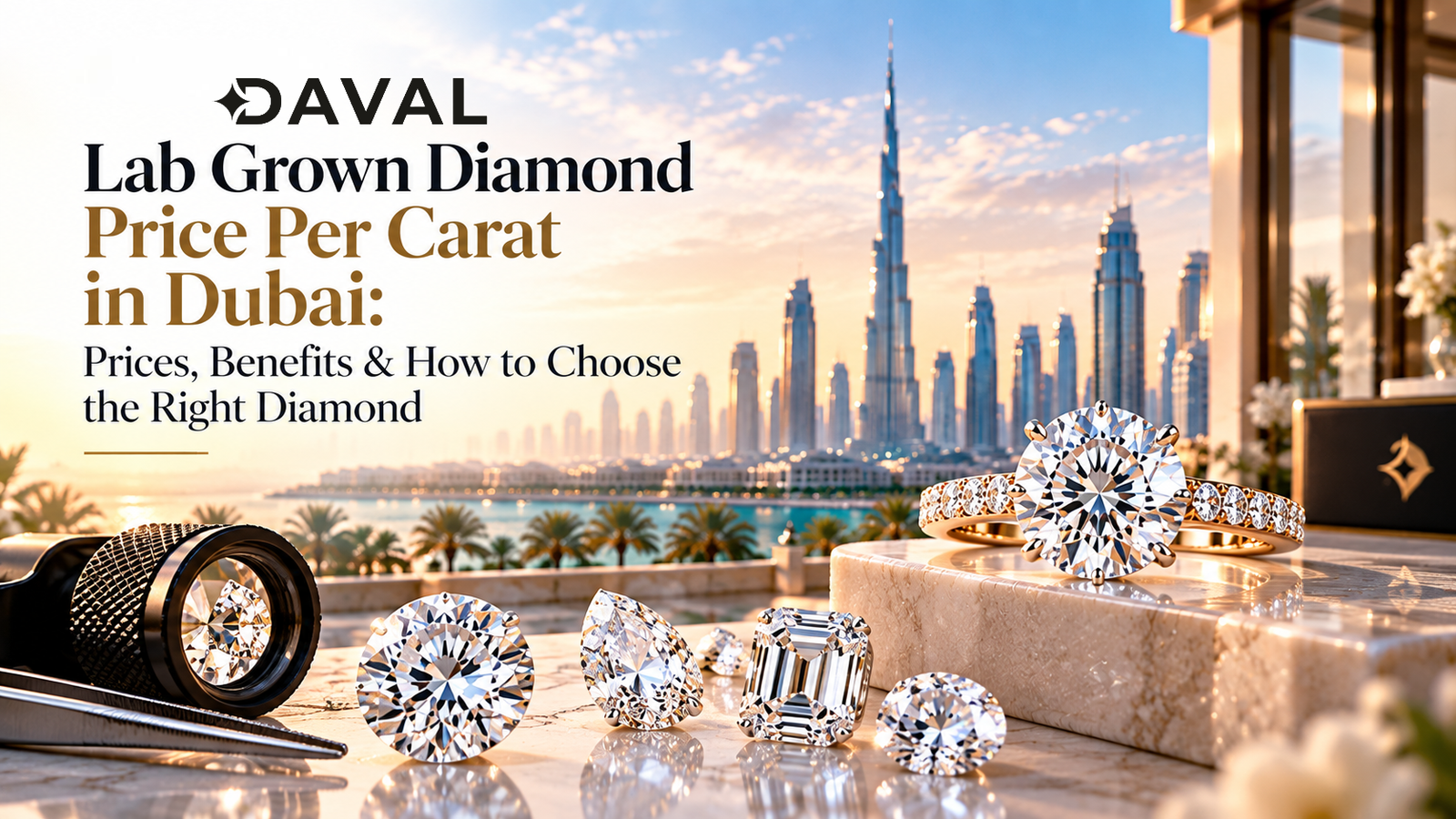 lab grown diamond price per carat in dubai